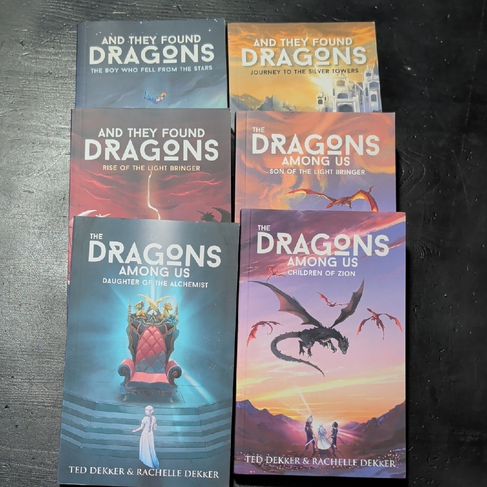 The Dragons Among Us Complete Set Books 1-6 Ted Dekker